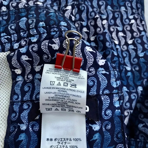 Lands' End NWOT Seahorse Volley Swim Trunk Men XL (40-42) - Picture 12 of 12